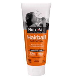 NUTRI-VET HAIRBALL CAT PAW-GEL (CHICKEN) [3 OZ]