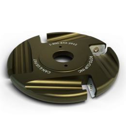 Roto-Clip - 4 Slot Flat 4.5" Carbide Disc Gold
