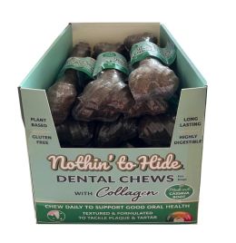 Nothin' to Hide Dental Bone 7" Beef Flavor PDQ Counter Display [13ct]