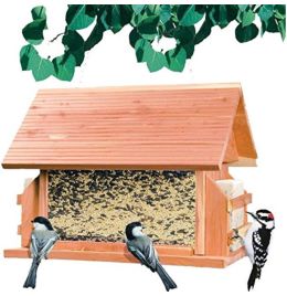 Perky Pet "The Lodge" Cedar Feeder 50153