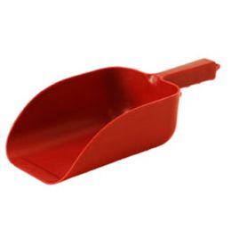 5-Pint Plastic Feed Scoop [Burgandy]
