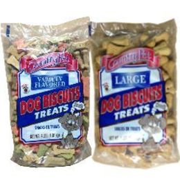 Country Pet 0112 Large Dog Variety Flavored Dog Biscuit [4 Ib] (6 ct)