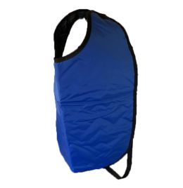 E & R Calf Blanket Blue [26"L X 29"W]