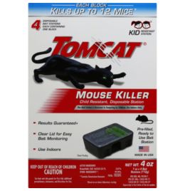 Tomcat Disposable Mouse Bait Station [12 ct]