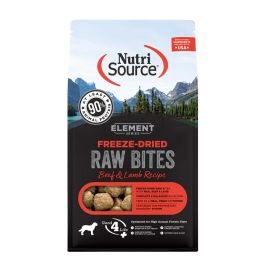 NutriSource Element Series Beef & Lamb Freeze Dried Raw Bites Dog Treats [10oz]