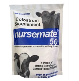 Nursemate 50 Colostrum Supplement with Immu-PRIME 300 GM