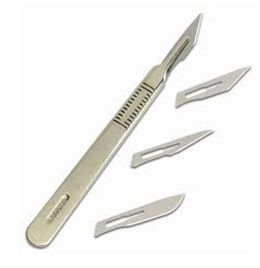 Scalpels - Handles 4" Metal