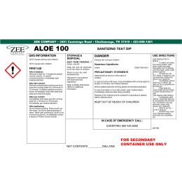 Valley Chemical Aloe 100 Teat Dip [55gal]