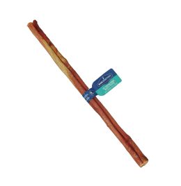 Barkworthies Odor Free Bully Stick Dog Chew [12"]