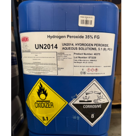 Hydrogen Peroxide 35% - 7000-0323 [5 gal]
